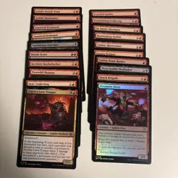 Mtg Goblin Card Lot - Image 1