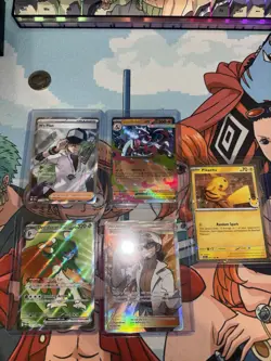 Pokemon Card Lot 5 Total Cards - Image 1