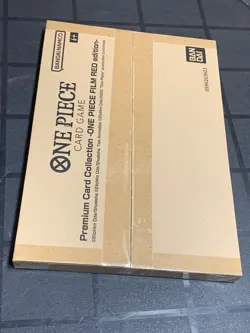 One Piece TCG Premium Card Collection Film Red Edition English Factory Sealed - Image 3