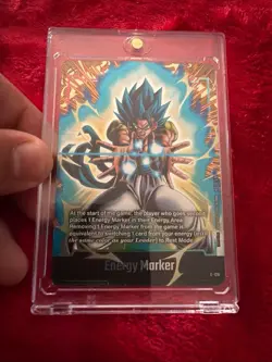 Bandai Dragon Ball Super Card Game Energy Marker Gogeta E-126 - Image 1
