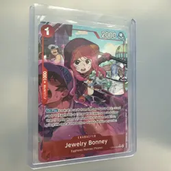 One Piece Card Game Jewelry Bonney EB04-002 Alt Art OP15 ENGLISH - Image 3