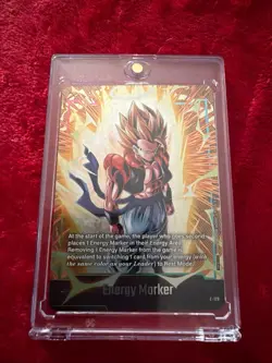Dragon Ball Super Card Game Energy Marker Goku E-129 - Image 1