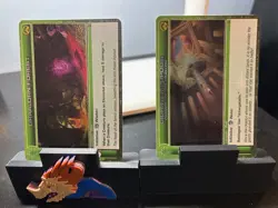 CHAOTIC RARE GRAALORN FOREST AND GIGANTEMPOPOLIS CHAMBER OF THE ORAKLON CARDS - Image 1