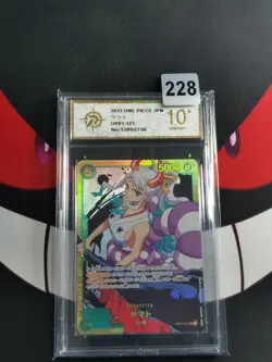 Yamato OP01-121 ( Secret ) ROMANCE DAWN ONE PIECE Card Game Japanese-P gold 10 - Image 1