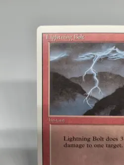 Magic The Gathering Lightning Bolt Revised Edition Vintage MTG 1994 Staple Red! - Image 2