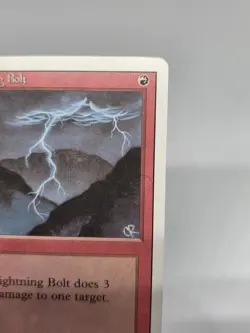 Magic The Gathering Lightning Bolt Revised Edition Vintage MTG 1994 Staple Red! - Image 3