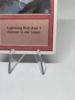 Magic The Gathering Lightning Bolt Revised Edition Vintage MTG 1994 Staple Red! - Image 5