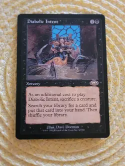 Magic The Gathering DIABOLIC INTENT Planeshift MTG - Image 1