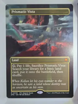 Prismatic Vista (Borderless) - M38 - MTG - Special Guests (SPG) - Image 1