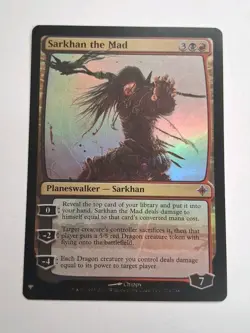 Sarkhan the Mad #214 (Foil) (LP) List Reprints LIST LIST Magic MTG - Image 1