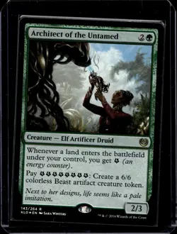 MTG Kaladesh Architect of the Untamed Foil 143/264 NM Rare - Image 1