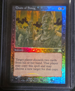 Wizards of the Coast Chain of Smog Foil Sorcery Black ENG 2002 Greg Staples - Image 1