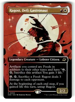 Ragost, Deft Gastronaut (Borderless) #300 Edge of Eternities MTG NM - Image 1