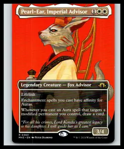 Pearl-Ear, Imperial Advisor (Borderless) Foil | 363 NM | Modern Horizons 3 | MTG - Image 1