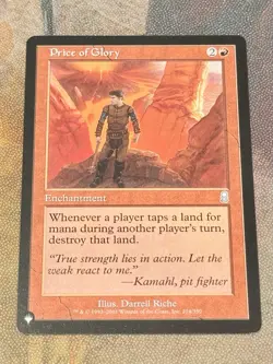 NM Price of Glory - PLIST Mystery Boosters 2 - MTG - Image 1