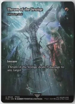 Lightning Bolt (40) - Normal - Final Fantasy: Through the Ages (FCA) - NM - Image 1
