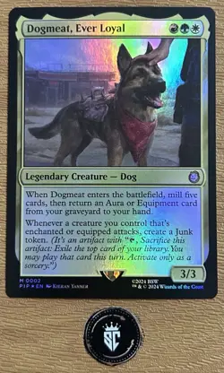 Dogmeat, Ever Loyal - Universes Beyond: Fallout Foil - PIP ENM0002 - Image 1