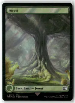 Forest (576 Final Fantasy Surge Foil MAGIC MTG NM - Image 1