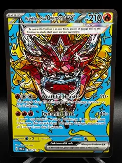 Hearthflame Mask Ogerpon ex 148/131 SIR SV: Prismatic Evolutions Pokemon TCG LP - Image 1