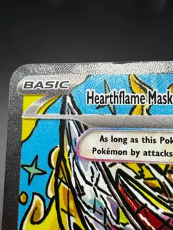 Hearthflame Mask Ogerpon ex 148/131 SIR SV: Prismatic Evolutions Pokemon TCG LP - Image 3