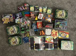 Huge Collection Lot of 50+ Pokemon Trainer Items - Binders Figures Deck Boxes💥 - Image 1