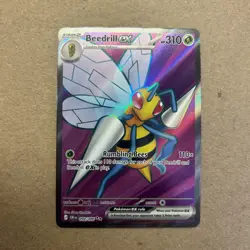 Beedrill ex 098/086 Ultra Rare Full Art Pokemon TCG Chaos Rising CRI English NM - Image 2