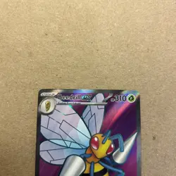 Beedrill ex 098/086 Ultra Rare Full Art Pokemon TCG Chaos Rising CRI English NM - Image 3