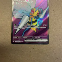 Beedrill ex 098/086 Ultra Rare Full Art Pokemon TCG Chaos Rising CRI English NM - Image 4