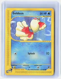 Goldeen 111/165 Common Expedition Base Set Pokemon Lightly Played - Image 1