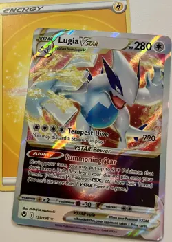 Pokemon TCG Lugia VSTAR Sword & Shield - Silver Tempest 139/195 Holo Ultra Rare - Image 1