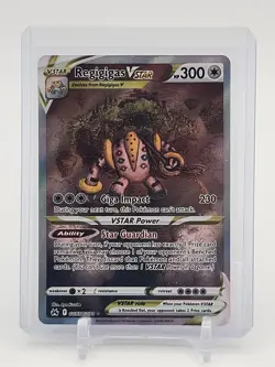 REGIGIGAS VSTAR 2023 POKEMON CROWN ZENITH GALARIAN GALLERY FULL ART RARE Q4444 - Image 1