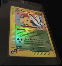Butterfree Expedition Base Set 005/165 Reverse Holo Rare 2002 80HP Pokemon TCG - Image 1