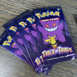 Lot of 25 Trick or Trade Halloween Pokemon 3 Card Booster Packs Pokemon Sealed - Image 2