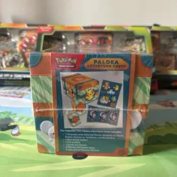 Pokemon TCG Paldea Adventure Chest Factory Sealed Collector Box - Image 4