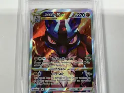 PSA 9 Mint - Lucario Vstar Crown Zenith ETB 291 Pokemon Swsh Black Star Promo - Image 3