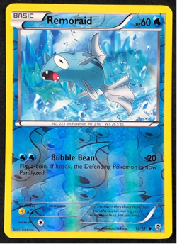 Pokemon - Remoraid - Plasma Blast - 18/101 - Reverse Holo - NM/M - NEW - Image 1