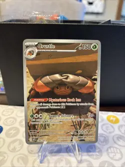 Crustle 186/182 Illustration Rare Pokemon TCG Destined Rivals NM - Image 1