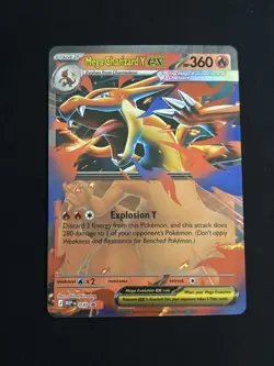 Mega Charizard Y ex 030 Me: Mega Evolution Promo Holo Pokemon TCG - NM - Image 1