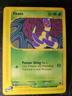 Pokemon - e-Expedition - Ekans 108/165 - Image 1