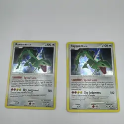 Pokemon Rayquaza 14/146 Holo Legends Awakened Rare LP 2008 (2) - Image 1