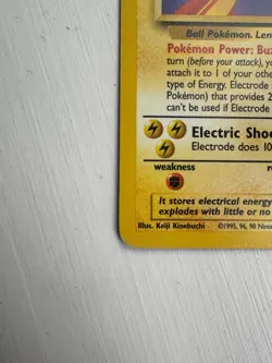 Pokemon WOTC Base Set Non Holo Rare Electrode 21/102 - Image 4
