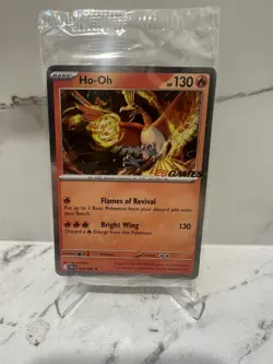 Pokemon TCG Ho-Oh EB Games Stamped Promo 010/086 Chaos Rising - NM/M Sealed - Image 1