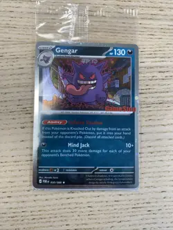 Sealed Pokemon TCG Gengar GameStop Promo Cosmic Holo 050/88 Perfect Order M/N 🌀 - Image 3