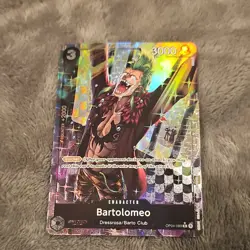 Bandai One Piece CCG Bartolomeo OP04-089 Premium Booster Special Holo 3000 EN - Image 1