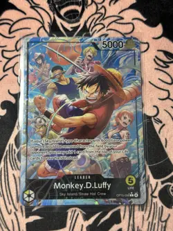 Monkey.D.Luffy OP15-098 Leader Alt Art One Piece TCG NM - Image 1
