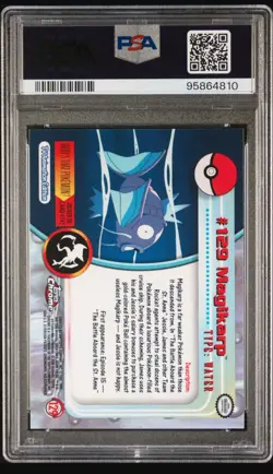PSA 9 Topps Chrome Magikarp #129 Pokemon 2000 - Image 2