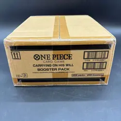 One Piece TCG OP-13 Carrying On His Will Booster Box Case SEALED EN - Image 1