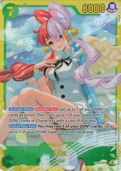 Uta (061) SEC Extra Booster: One Piece Heroines Edition EB03-061 NM Foil - Image 1