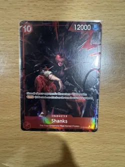 Shanks (004) (Alternate Art) OP09-004 One Piece Emperors in the New World NM - Image 2