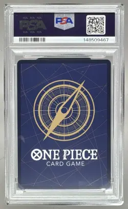 148509467 Nami 2024 One Piece The Best #P-053 Jolly Roger Foil PSA 9 - Image 2